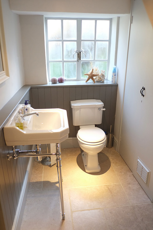 Interior bathroom view